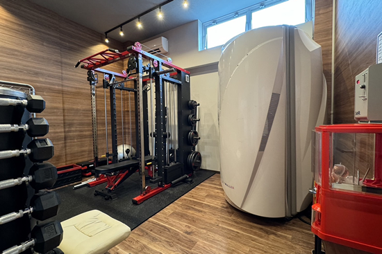 ご自分だけの空間で集中してトレーニングが可能